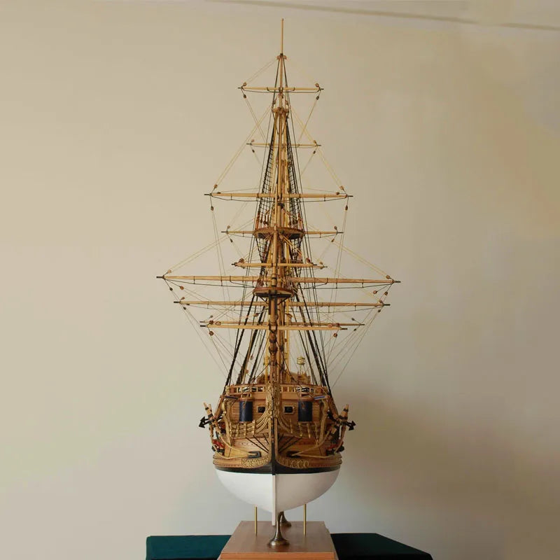 ANTNX 1/50 St. Philip Class I Battleship Wooden Ship Model Kit DIY Hand-assembled Ship Model Toy Gift Simulation Sailboat Model ANTNX.COM