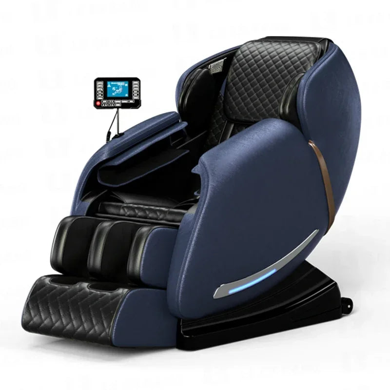 MMOOKA Electric Zero Gravity Massage Chair Automatic Home Full Body Airbags Heating Bluetooth Massage Chairs with Hips Roller