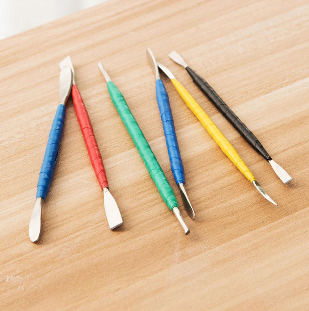 MMOOKA MMOOKA 13Pcs High-Quality Stainless Steel Clay Sculpture Tool Set for Pottery Ceramic Shaping Knives Clay Smoothing & Indentation ToolsMMOOKA.COM
