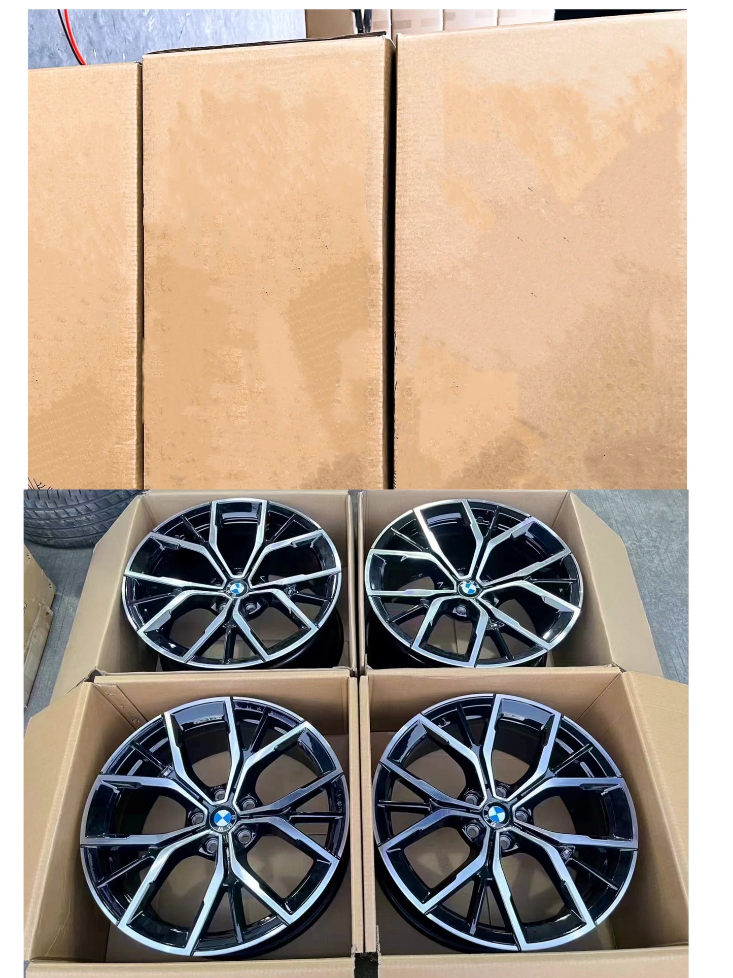 Suitable for Porsche tires aluminum alloy wheels with 20-inch rims can be supplied with suitable tires