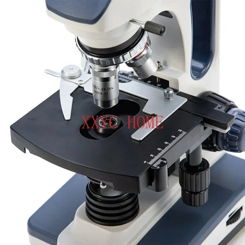 MMOOKA 350B New Design Smartphone Microscpio  Binocular Biological Microscope Compound  Profesional Blood Microscope 2500X