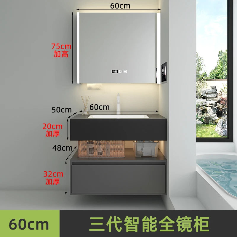 ANTNX Washbasin Washstand Cabinets Toilet Vintage Vanity Drawer Cabinets Bathroom Storage Muebles Para El Hogar Maderaa Furniture ANTNX.COM