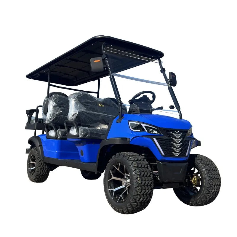 ANTNX 2025 New Off-road Club Lithium Battery 5000w Motor Cheap Electric Golf Carts 4 6 Seater Golf Buggy Price ANTNX.COM