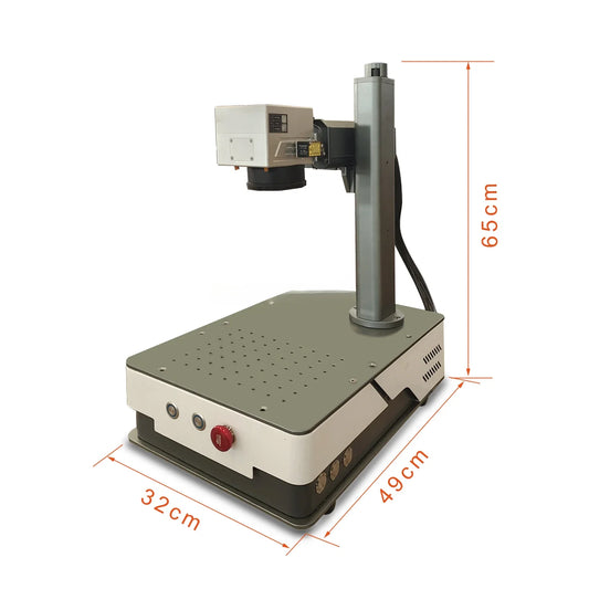 ANTNX 2024 Best Fiber Laser Marking 20w 30w 50w 50w Fiber Laser Engraving Machine with High Configuration ANTNX.COM