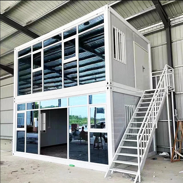 ANTNX 20ft 40ft Prefabricated Folding Flatpack Container Housing: Ideal for Residential Office Use Space - Saving Easy Assembly ANTNX.COM