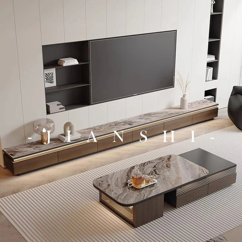 ANTNX Nordic Shelf Tv Stands Living Room Mobile Display Luxury Drawers Tv Table Designer Storage Movies Muebles Replica Furniture ANTNX.COM