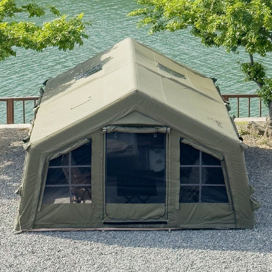 ANTNX Camping Inflatable Tent,3.6x3.8x2.2M One Room,Waterproof and UV Resistant,Outdoor Tent Suitable for Camping,Quick Auto Open ANTNX.COM