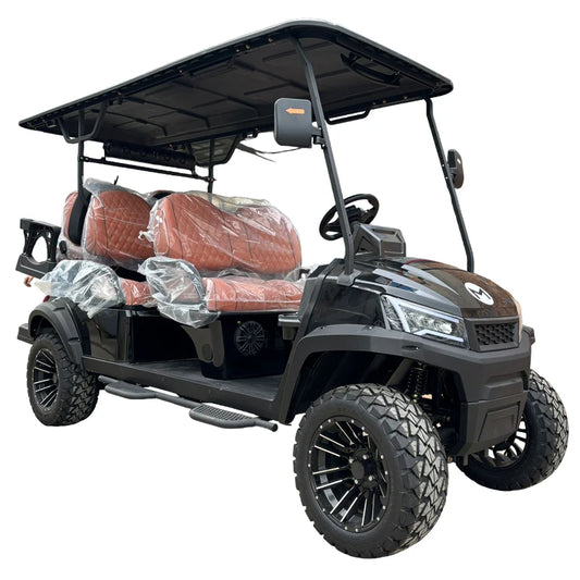 ANTNX Shining Brand New 6 Person 300cc 350cc Gas Golf Car 6 Seater Gasoline Golf Cart ANTNX.COM