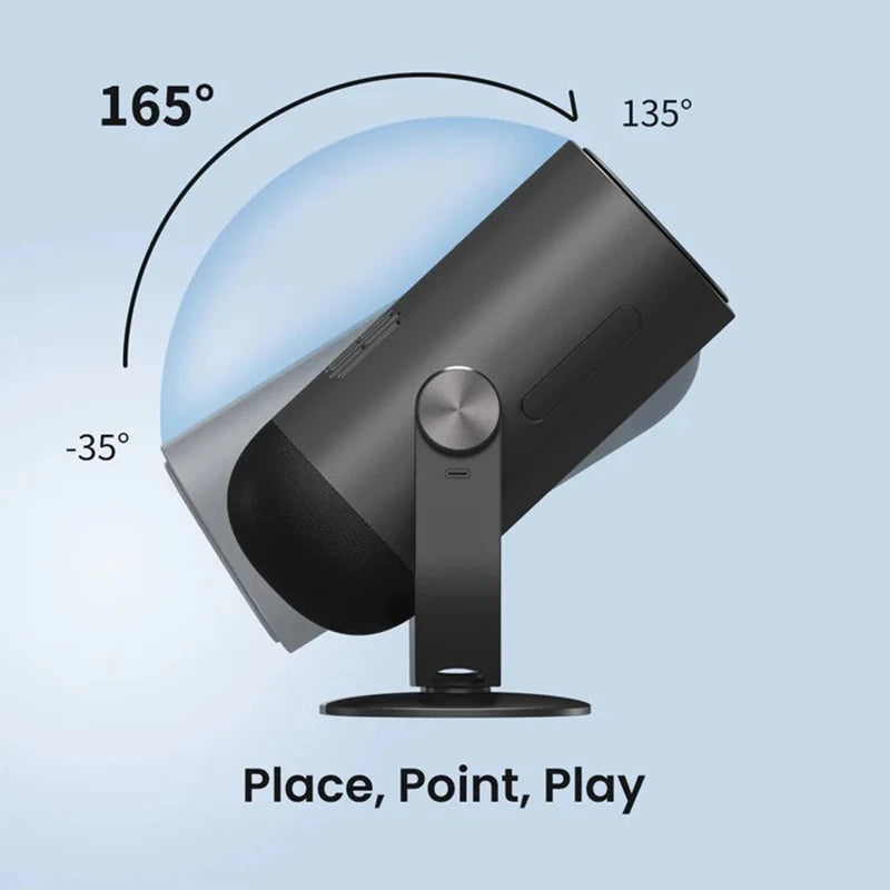 ANTNX New Arrival Dangbei Freedo Portable 1080P Google TV Projector With Licensed Netflix For Home Entertainment Projector ANTNX.COM