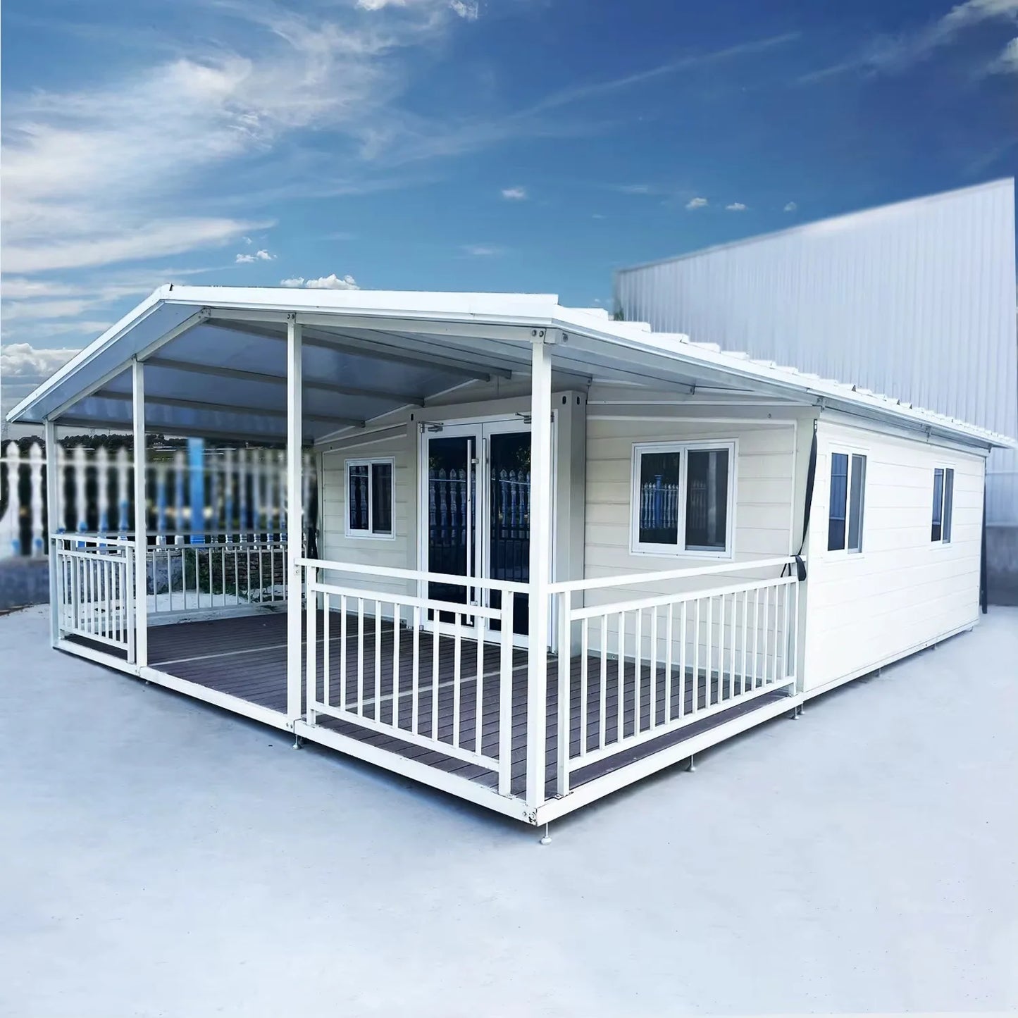 ANTNX Wholesale 20ft Expandable Prefab Tiny Home 2 Bedroom Modular Container House Fully Equipped Bathroom Kitchen Factory Price ANTNX.COM