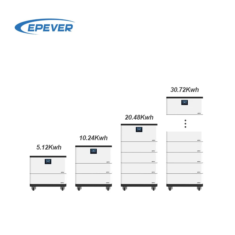 ANTNX Epever Energy Storage System 5KW 5.5KW with Wheels Solar Inverter 5KWH Lithium Battery Integrated Home Energy Storage System ANTNX.COM