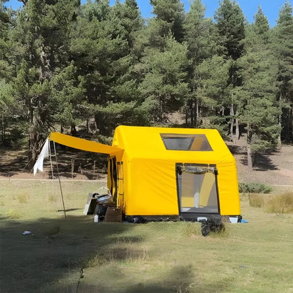 ANTNX Winter Tent Prefabricated Inflatable Shelter Tent Outdoor Glamping Camping Air Tent For Four Seasons ANTNX.COM