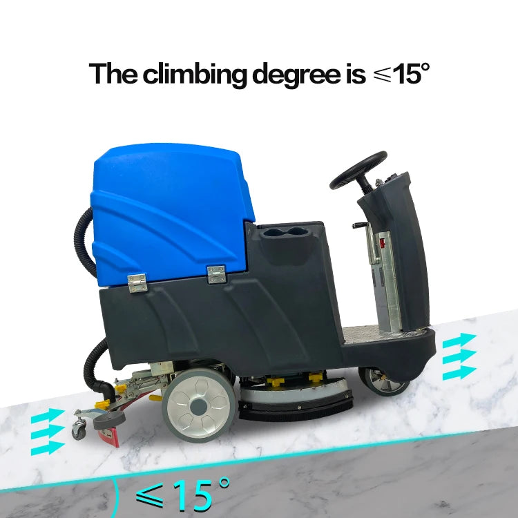 GAOGE  Wholesale Factory Price A32 Compact Auto 35" Ride On Floor Sweeper and Dryer Cleaning Machine for Shopping Mall