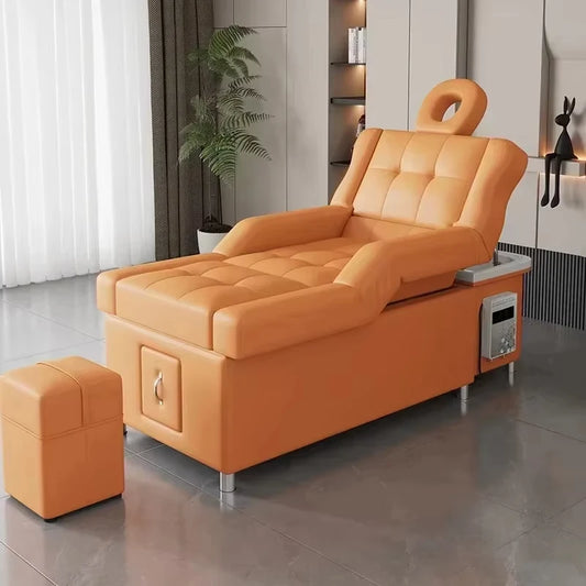 Customised Massage Shampoo Bed Luxury Modern Head Spa Footbath Back Lift Lay Down