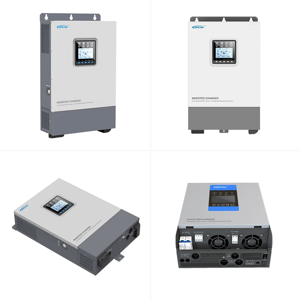 ANTNX Epever Lowest Price Mppt Hybrid inverter 3KW 5KW Best Single Phase Home Inverter EU Stock ANTNX.COM