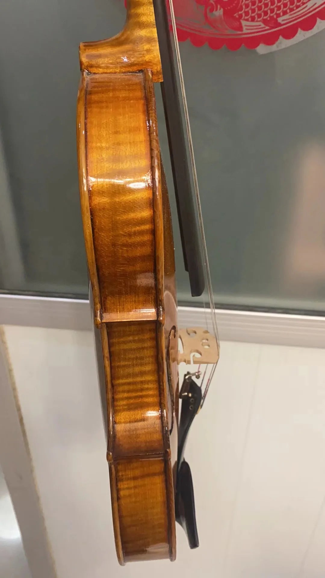 Selected Top Quality, Stradvarius Violin Master II Level, 4/4 Size, Italian Wood and Oil Antiqued Varnish