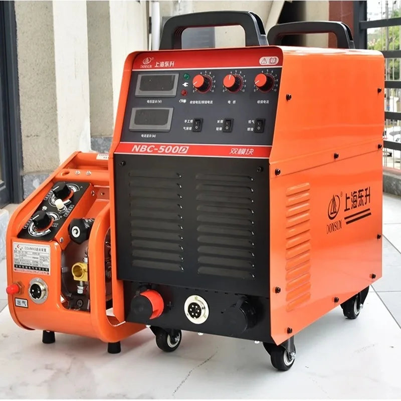 Semi-automatic Gas Shielded Welding Machine Industrial Secondary Welding NBC350D 500D Carbon Dioxide Welding equipment Household