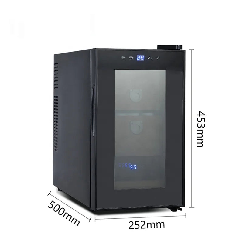 Semiconductor cigar Display Humidor cabinet with pure and elegant cedar wood