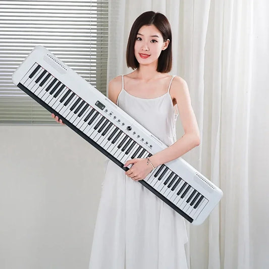 Sensitivity 88 Keys Portable Digital Piano Multifunctional Electronic Keyboard Piano for Student Musical Instrument Beginner