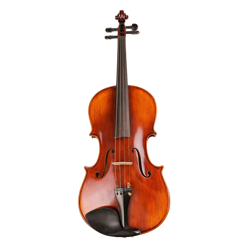 MMOOKA SevenAngel Master Handmade Antique Viola Natural Drying Flamed Maple Wood Oil Varnish Matt Viola 15-16"