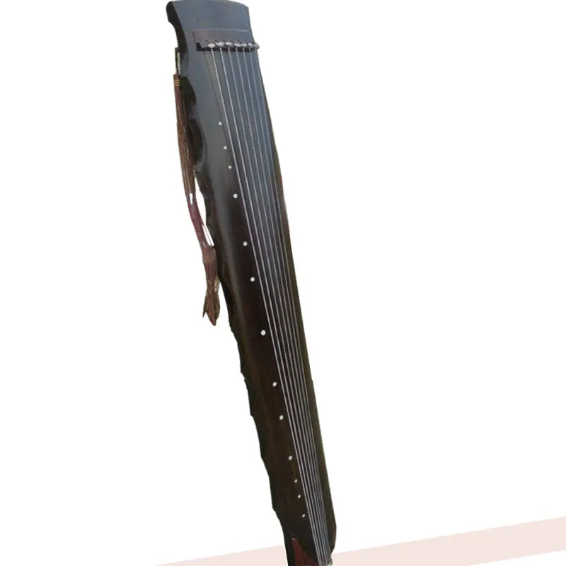 SevenAngel New Chinese GuQin Luoxia Style 7 Strings zither Chinese traditional musical instrument Guqin With Book and Tuner