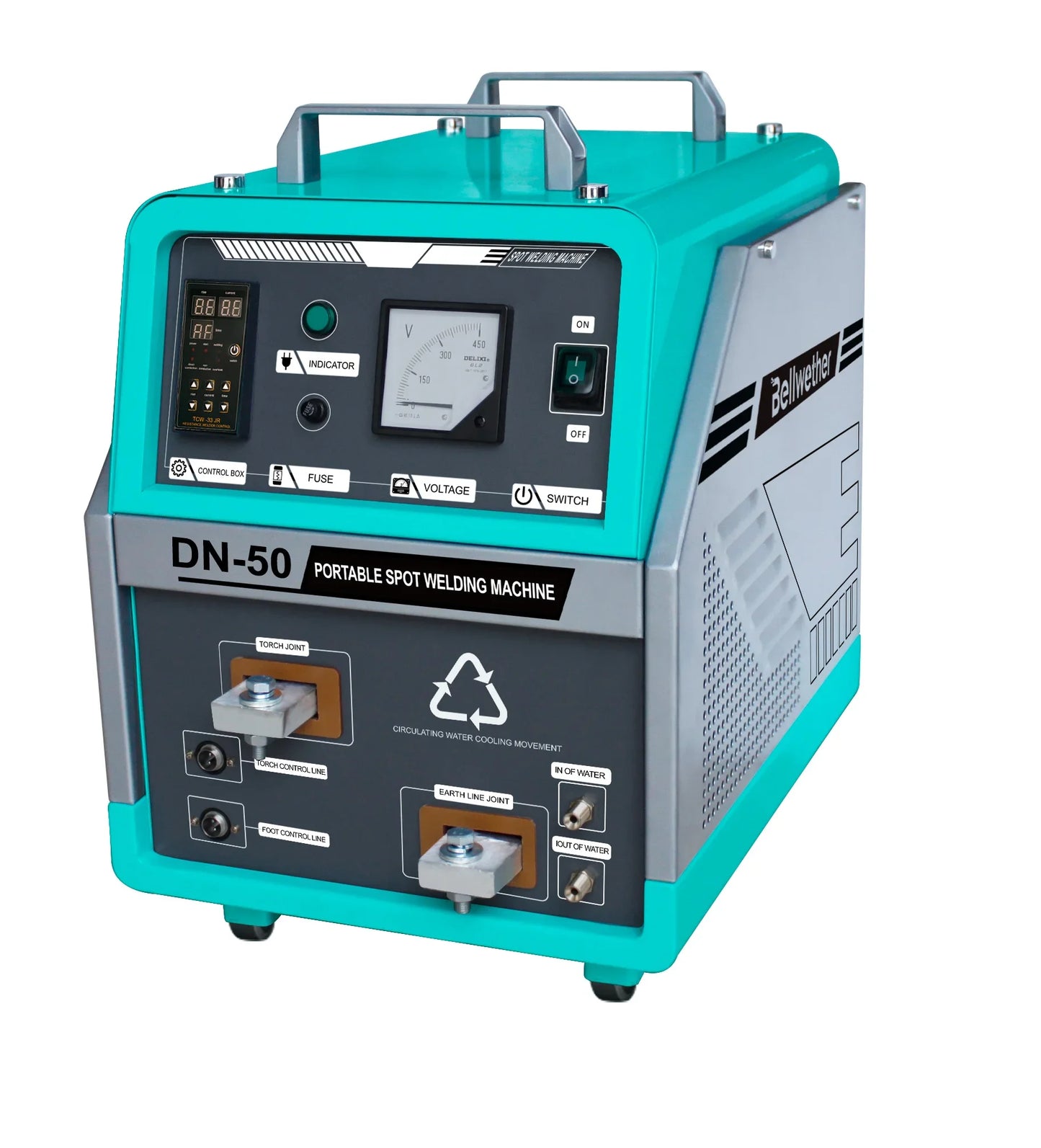 ANTNX Point Welding Machine Industrial  Welding Equipment  Water-cooling  Origin Warranty 1 Year From Manufacture ANTNX.COM