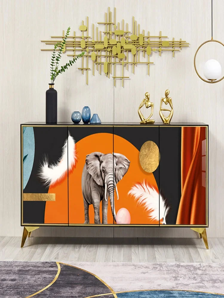 MMOOKA Affordable Luxury Style Entrance Cabinet Household Shoe Cabinet Integrated Ultra-Thin Entry Door Hall Cabinet Modern Minimalist