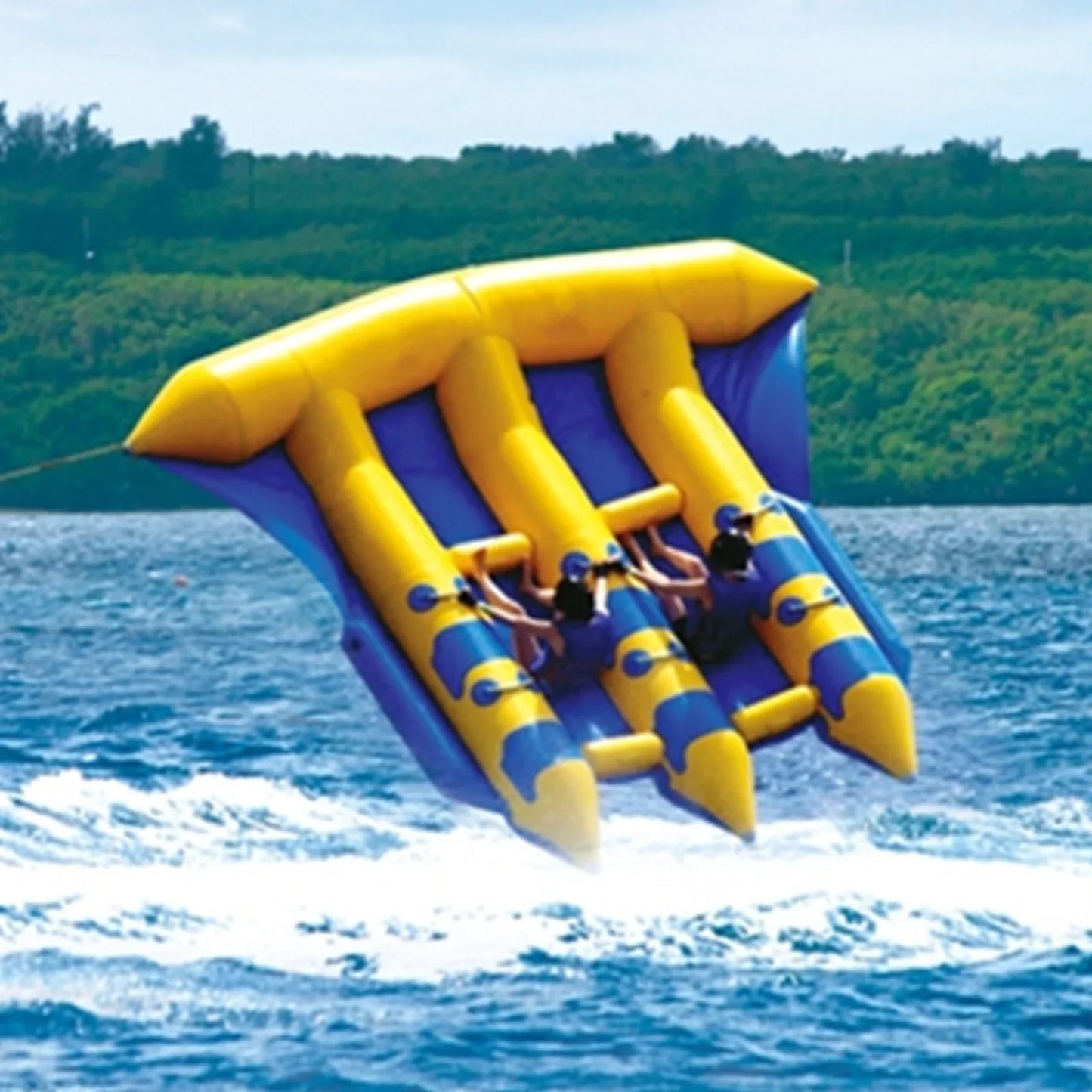 ANTNX High quality inflatable flying fish boat water games inflatable fly fish banana boat for summer water fun ANTNX.COM