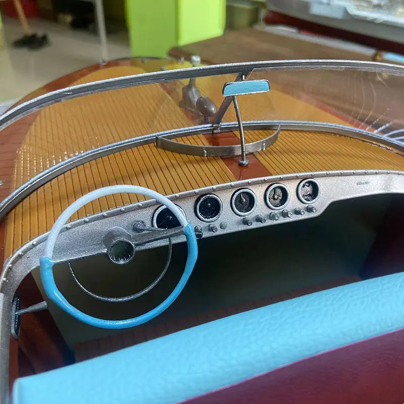 ANTNX 1/10 Remote Control Boat Model Kit Riva Classic Yacht Aristo 3D Printing Kit DIY Model Making Is Not Suitable for Novice Players ANTNX.COM