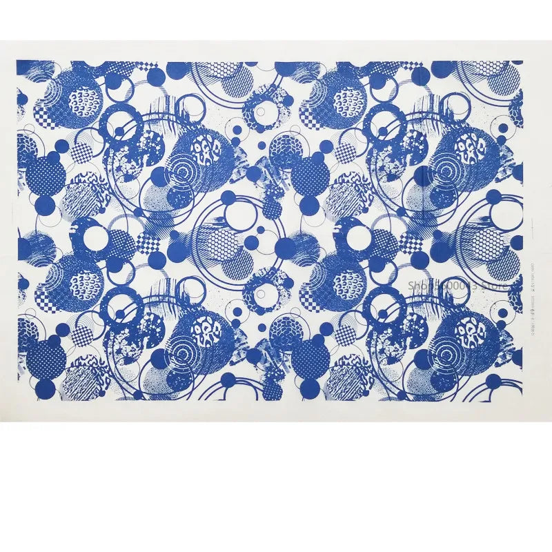 MMOOKA 1PCS New Pottery Ceramics Clay Transfer Paper Glaze Underglaze Flower Paper Jingdezhen Blue and White Porcelain Decal PaperMMOOKA.COM