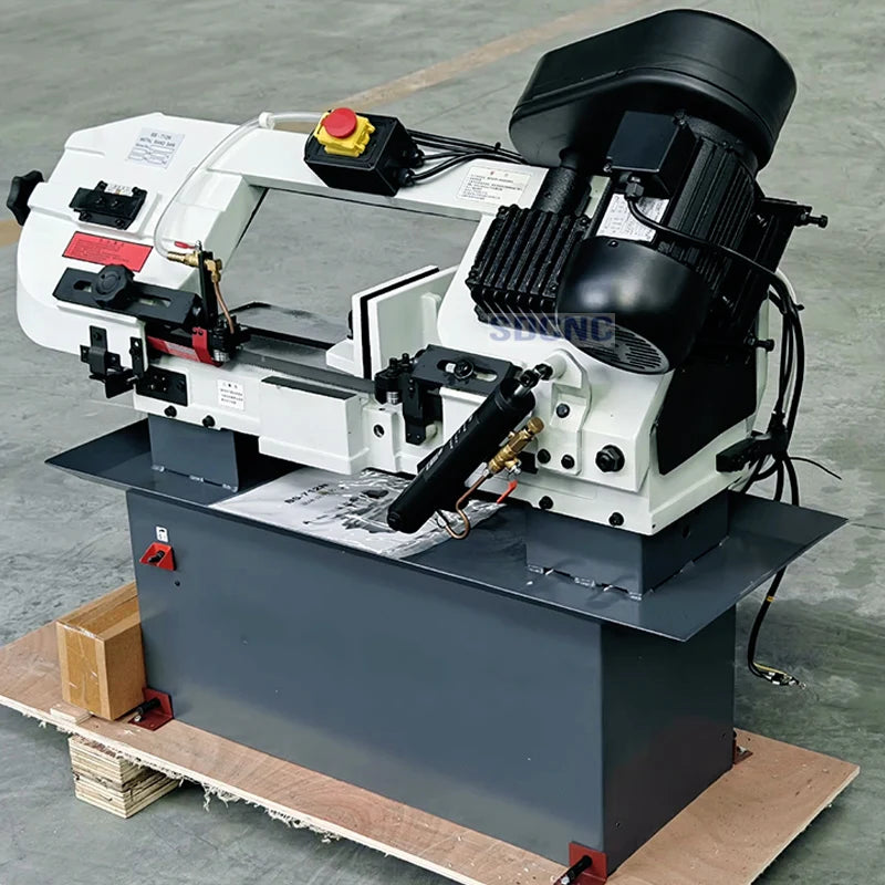 ANTNX High Quality Metal Horizontal Saw Machine BS-712 Mini Portable Metal Cutting Band Saw Machine for Cutting Metal ANTNX.COM