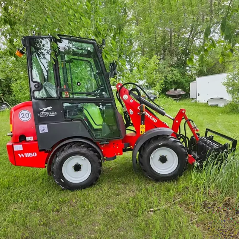 ANTNX Kubota Diesel Loader Hot Sale 4WD Project Use Loading Machinery All Terrain Off-Road Small Loader CE Euro 5 Wholesale Customized ANTNX.COM