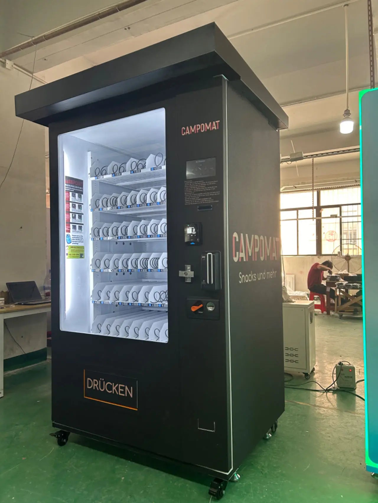 ANTNX Hot Selling 24 Hours Large Capacity Automatic Combo Snacks Drinks Vending Machine Refrigerator Outdoor ANTNX.COM