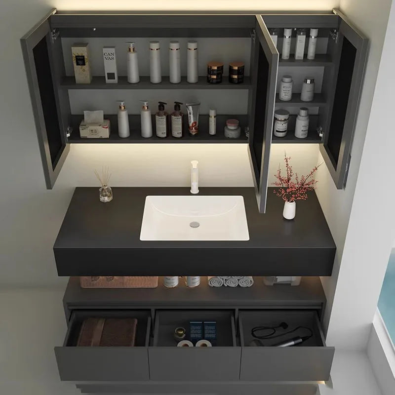 ANTNX Washbasin Washstand Cabinets Toilet Vintage Vanity Drawer Cabinets Bathroom Storage Muebles Para El Hogar Maderaa Furniture ANTNX.COM