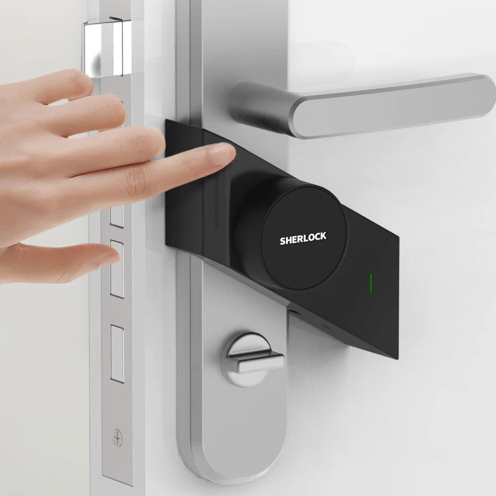 Sherlock S2 Electronic Intelligent Door Lock Smart Lock IOS/Android Home Keyless Wireless Stick Lock Bluetooth App Phone Control