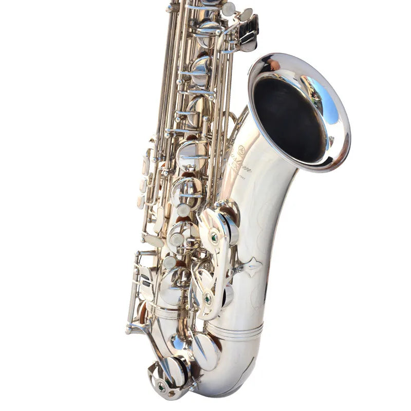 MMOOKA Silver With Nickel Plated Instrument Accessories  China Sax Professional Bb  Tenor Saxophone