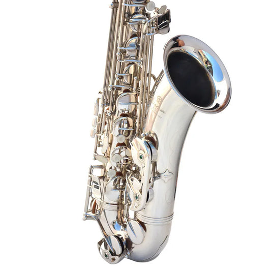 MMOOKA Silver With Nickel Plated Instrument Accessories  China Sax Professional Bb  Tenor Saxophone