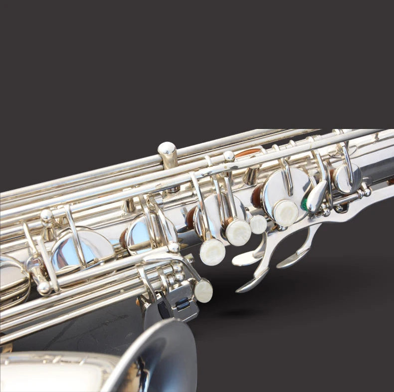 MMOOKA Silver With Nickel Plated Instrument Accessories  China Sax Professional Bb  Tenor Saxophone