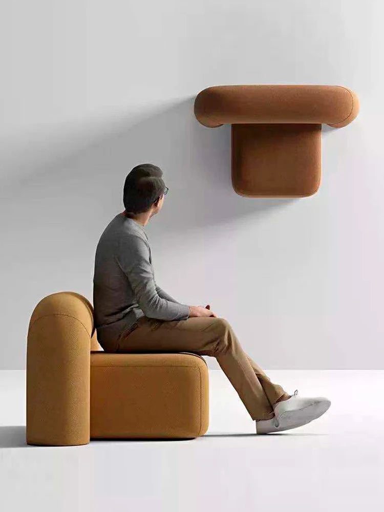 Single sofa designer casual chair, living room single chair, simple and modern chair