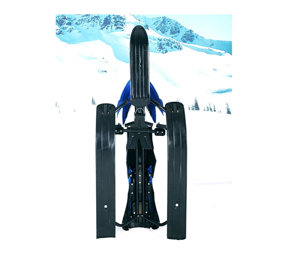 Skiing Vehicle Motorcycle For Adults or Kids Snow Sled Skiing Boards Equipment Latest Ski Car