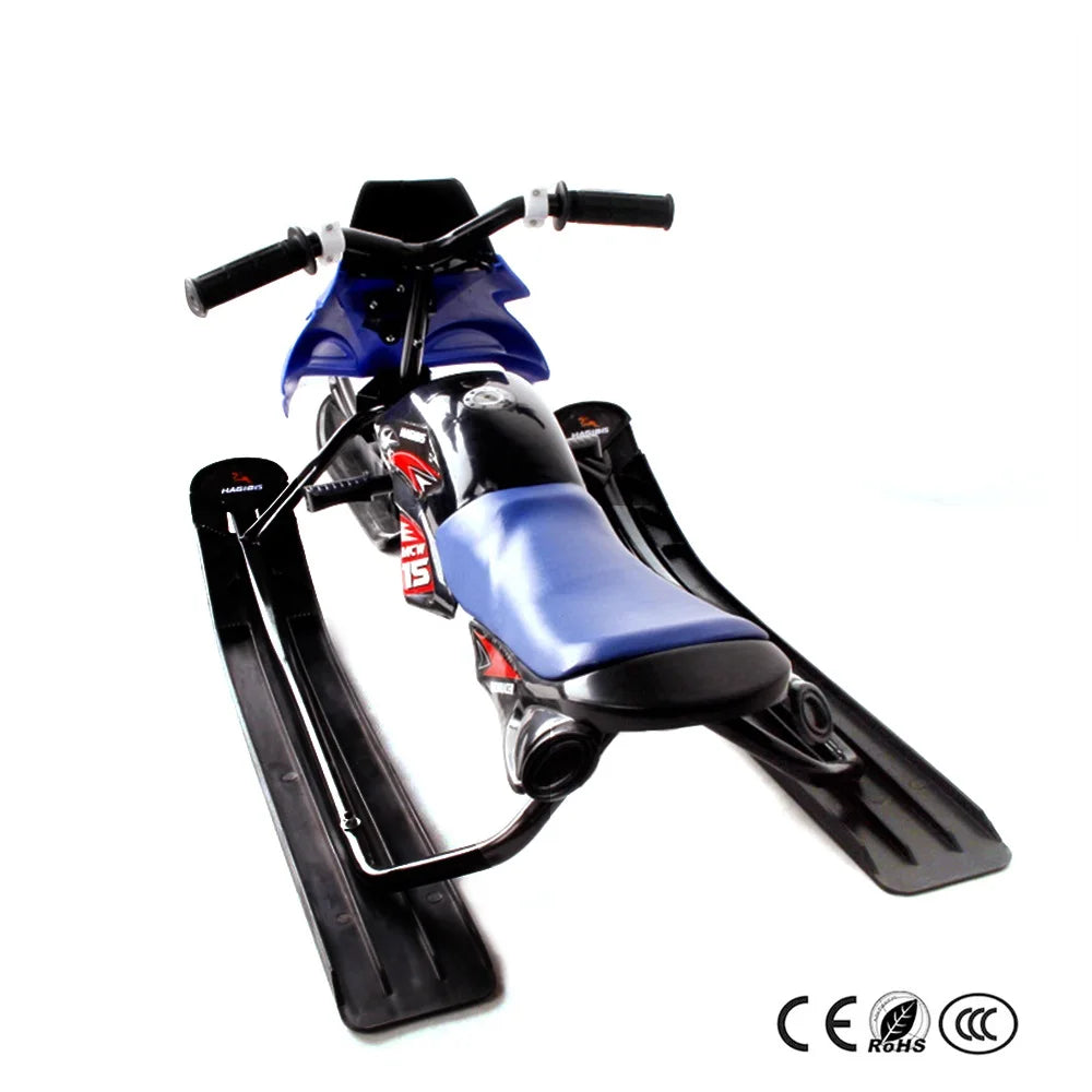 Skiing Vehicle Motorcycle For Adults or Kids Snow Sled Skiing Boards Equipment Latest Ski Car
