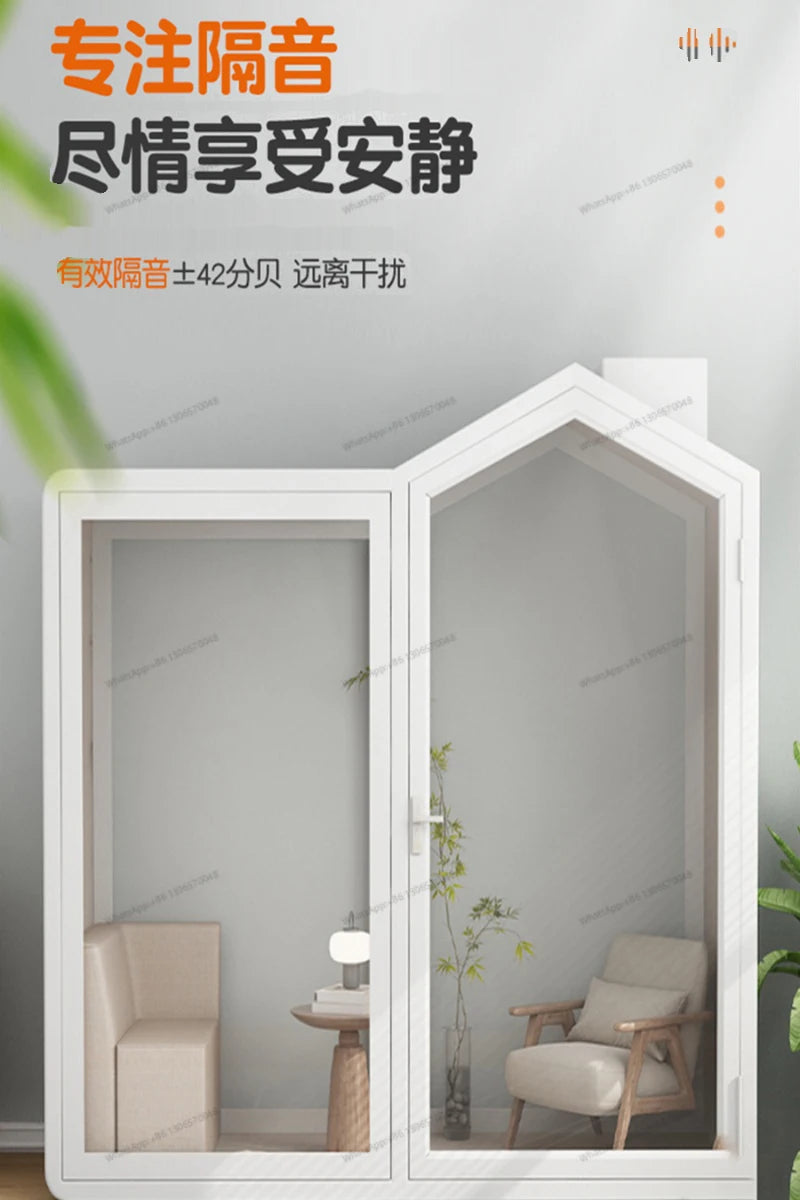 Sleep cabin, silent cabin, soundproof room, household recording studio, mobile live broadcast room, karaoke room, telephone boot