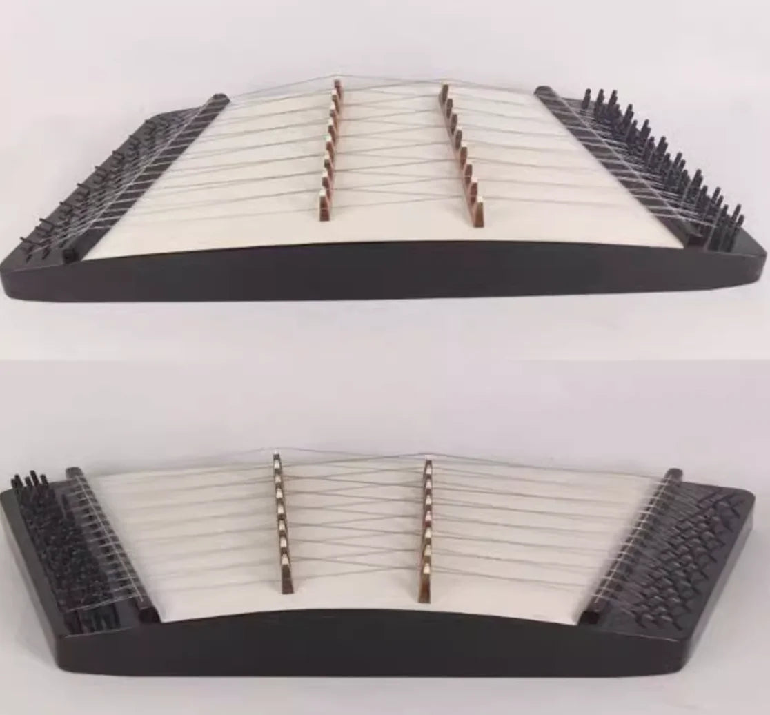 Small Dulcimer Yanqin 8 Tones  Chinese String Instrument