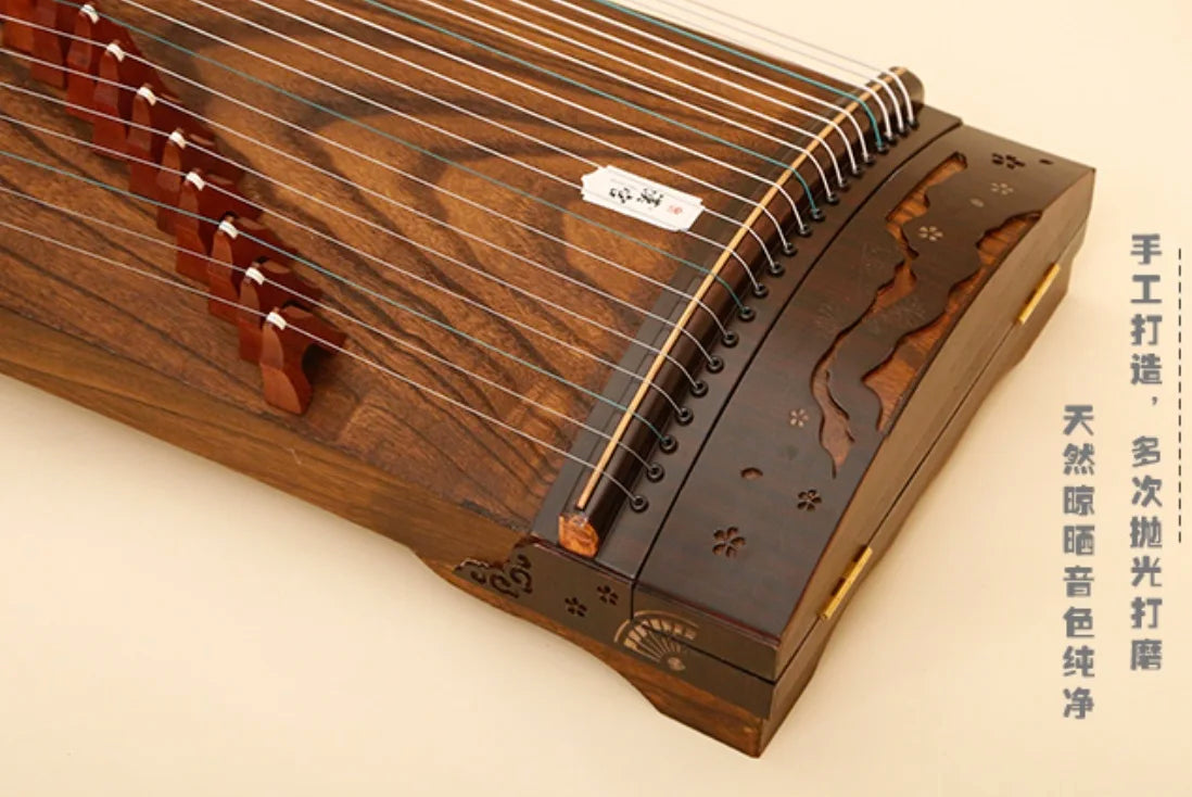 Small guzheng 130cm 21 string portable zither musical instrument suitable for children and adults