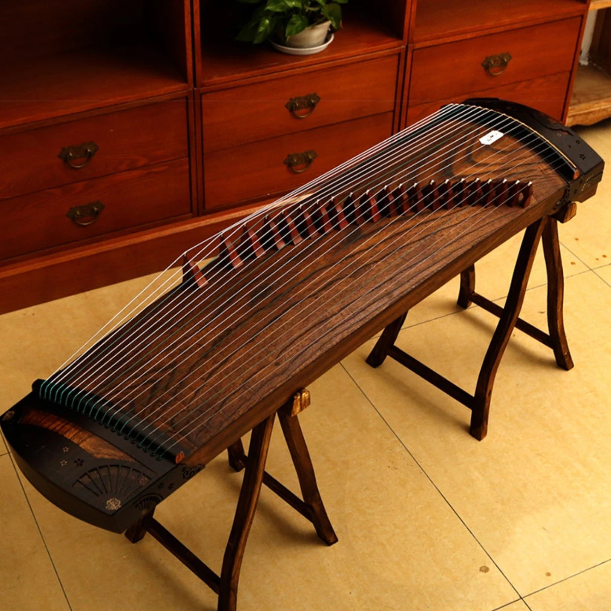 Small guzheng 130cm 21 string portable zither musical instrument suitable for children and adults
