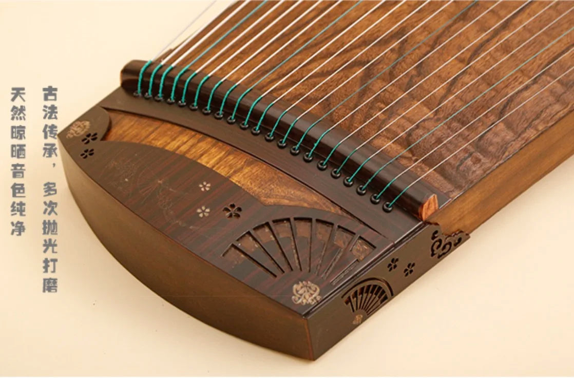 Small guzheng 130cm 21 string portable zither musical instrument suitable for children and adults