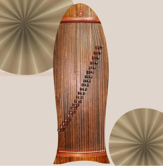 Small guzheng 1M portable 21 string Professional performance Chinese stringed instruments