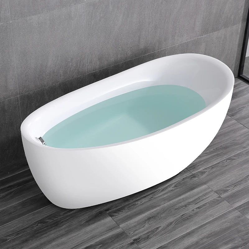Small household integrated seamless forming acrylic princess bathtub