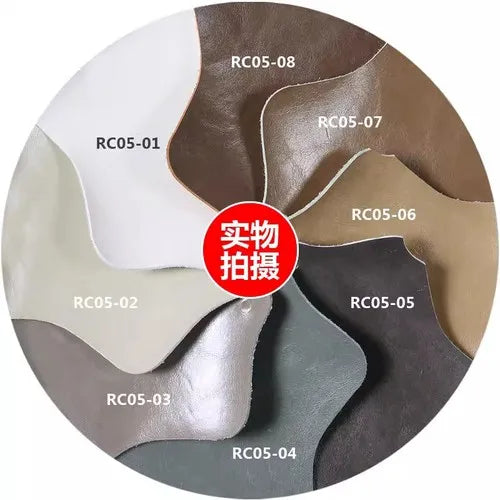 Sofa top layer cowhide technology fabric small apartment living room black straight row three people.