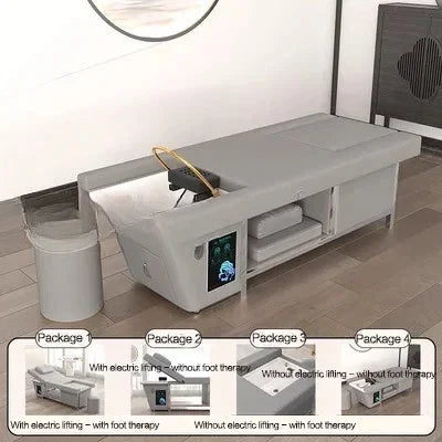 Soffione doccia Spa Shampo Chair Move Adjust Luxury Comfort Sink Hair Wash Bed Foot Basin shampouuse Salon Equipment MQ50XF